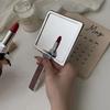 Ins Liquid Shape Square Mirror Мини-ручное настольное косметическое зеркало для макияжа