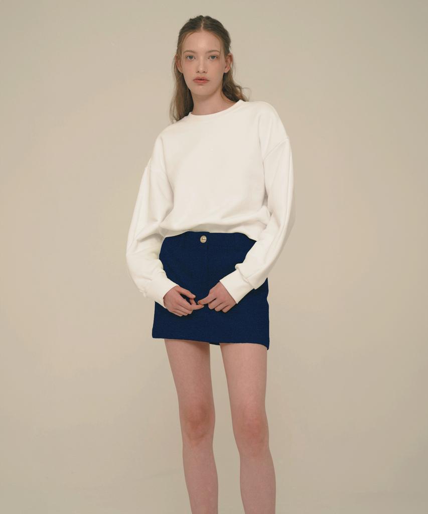 Aiseugadeuneiogongpal Wool Blended Mini Skirt