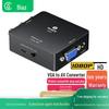 Biaz VGA To AV Converter: High-Definition To 3RCA (Red, White, Yellow) with USB Power Supply (ZH221)