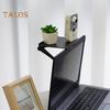 TV Computer Screen Top Shelf Organizer Bracket Strong Load-bearing Easy To Install Adjustable Design Monitor Top Shelf Holder