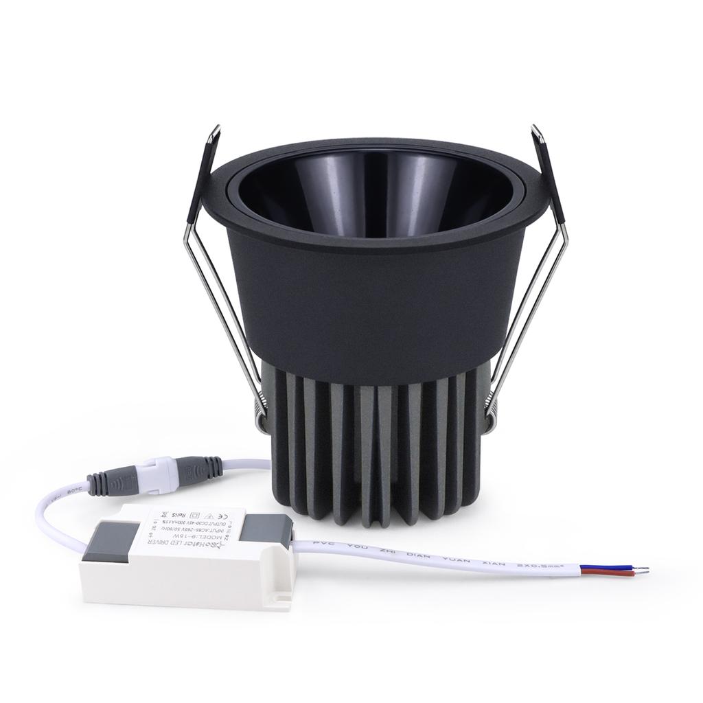 High Quality Recessed Aluminum COB LED Spot Light 5W 7W 9W 12W LED Spotlight Bulb 110V 220V Downlight Ceiling Lamp Home Lighting