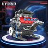 1189PCS V8 Engine Building Blocks Technology Bricks Internal Combustion Engine Model Desktop Ornaments Kids Toys Holiday Gifts