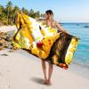 Pokémon Printed Swim Towel, Portable Water Absorbent Towel for Beach Camping Daily Bathroom Use