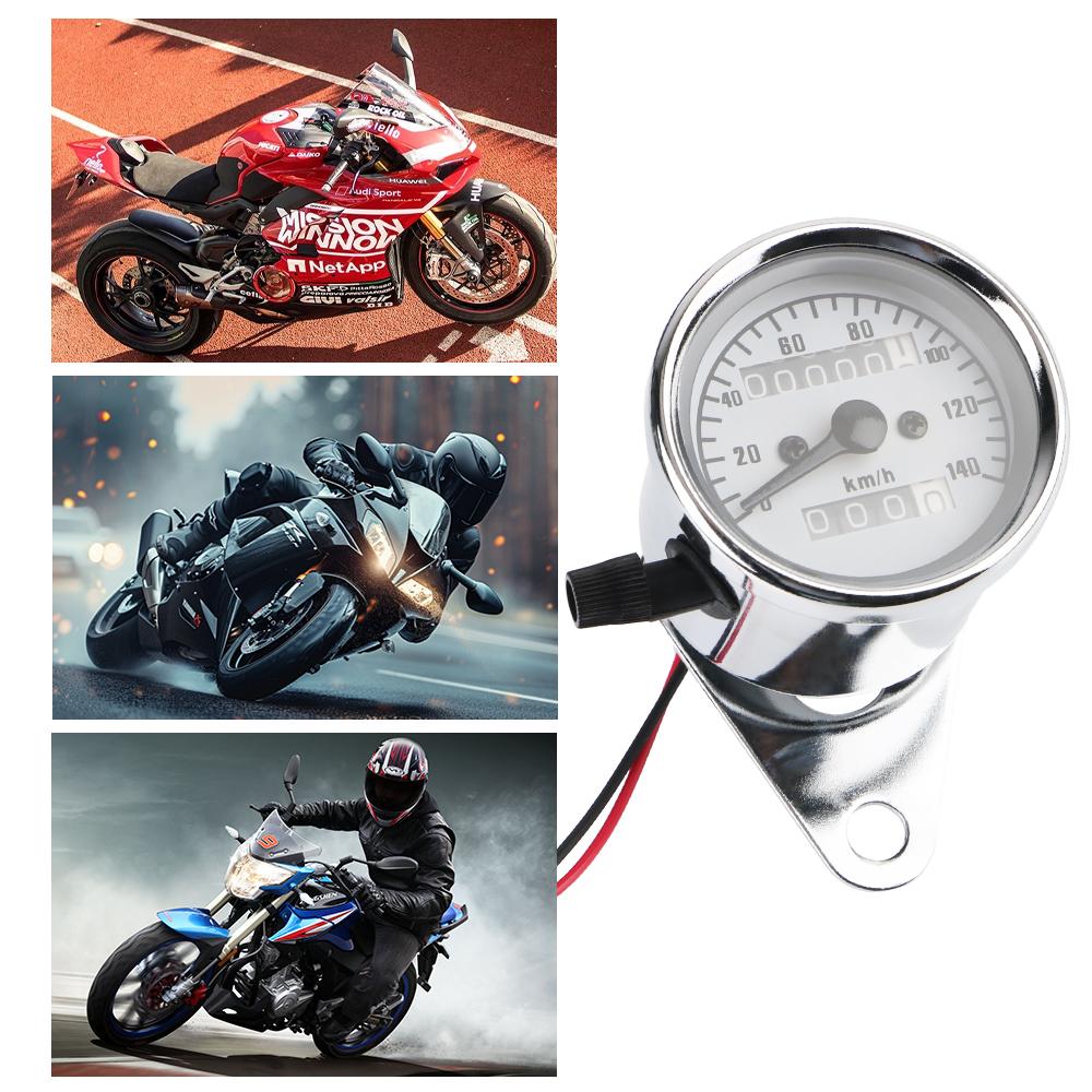 Тахометр Мото Запчасти Модифицированный Одометр Аксессуар для Мотоцикла Машины Универсальный Автомобильный Датчик со Светодиодной Подсветкой Ретро Мотоциклетная Панель Приборов