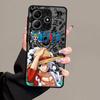 Чехол для Xiaomi Redmi Note 14 13 Pro Plus A4 13C 14C 9S 10 12 11 Funda Задняя крышка телефона One Piece Луффи Милый