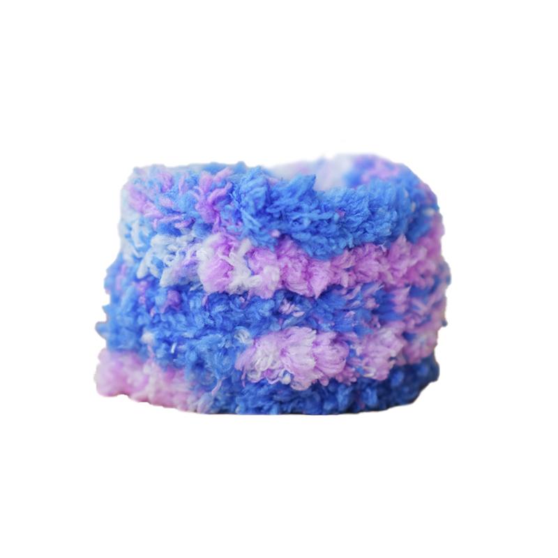 1 шт., плюшевая твист-палка, нить, лента, полоска, веревка, градиент цвета, пушистая шерсть, железная проволока