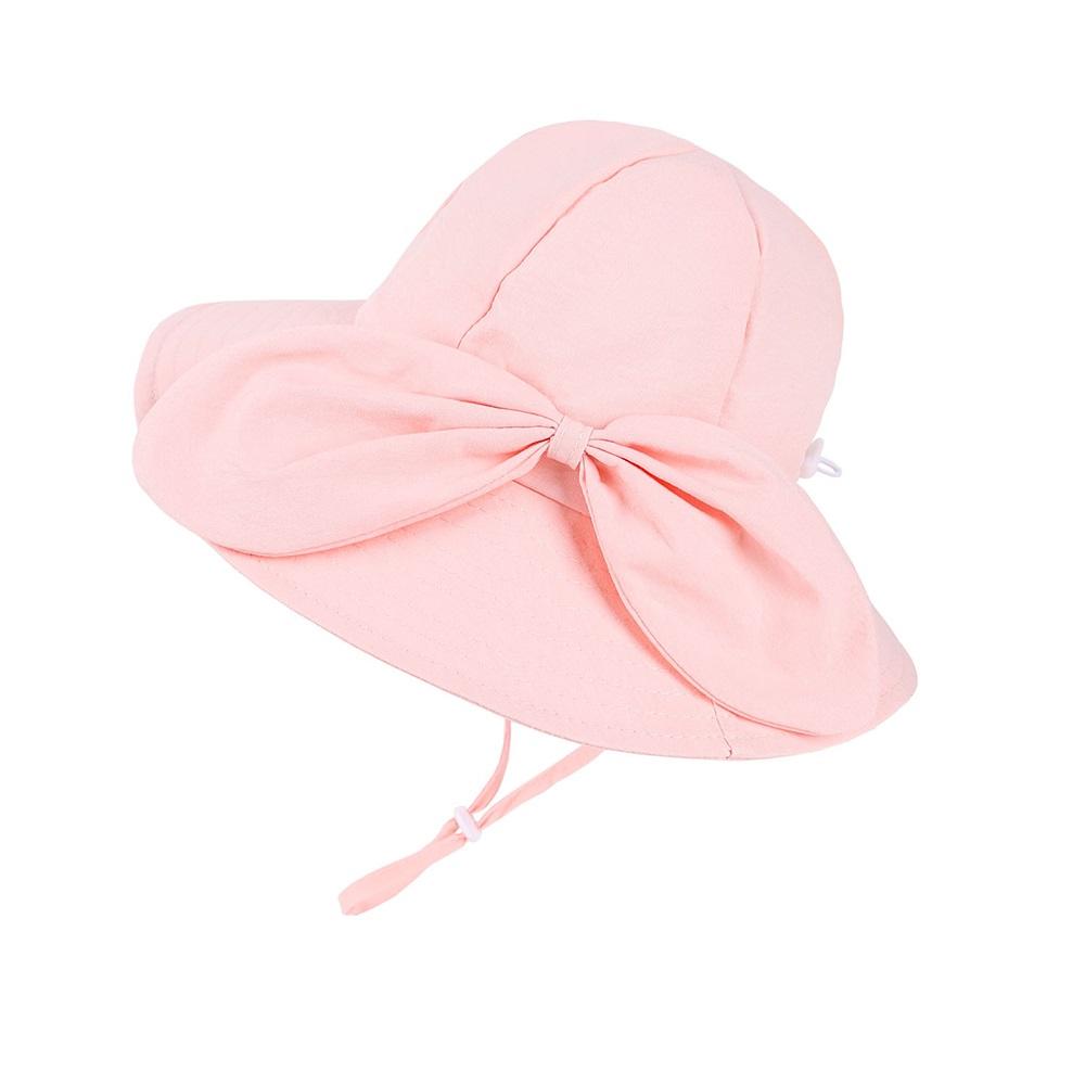 New Panama Summer Big Brim Bowknot Baby Sun Hat for Girls Beach Sun Cap Autumn Kids Fisherman's Cap Outdoor Baby Bucket Hat