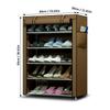 Simple Shoe Rack Multi-layer Steel Pipe Free Assembly Dust-proof Household Space Saving Student