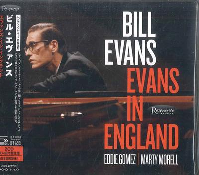 CD БИЛЛ ЭВАНС  Evans In England Лимитированное издание UCCJ92623 RESONANCE 2025 Япония Obi Джаз