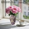 3D Puzzle Vase DIY Puzzle Vase Flower Holder 160 Curved Puzzle Pieces Decorative Floral Vase for Flower Arrangement Housewarming Gift