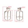 Motorcycle NEW Stainless Steel Front Footrest For YAMAHA YZ 65 85 125 250 250F 450F 125X 250X 250FX 450FX WR250F WR450F