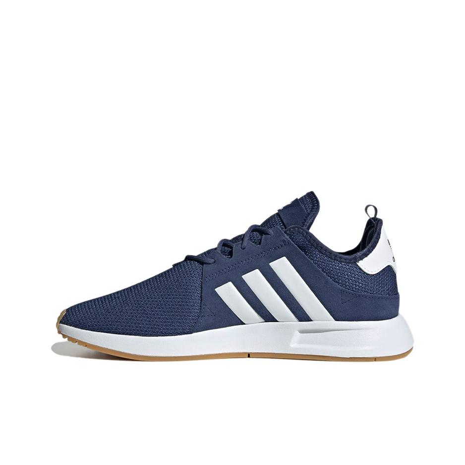 adidas Originals X_PLR Ткань Классические Спортивные Амортизирующие Нескользящие Низкие Повседневные Кроссовки Мужские Синий Белый EF5487