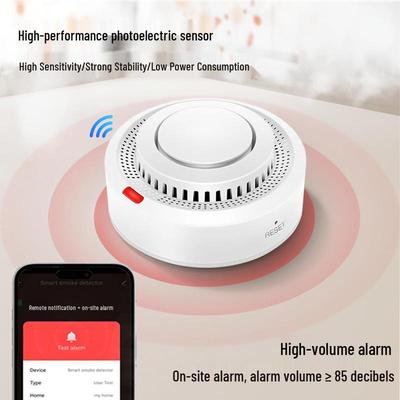 Умный Wi-Fi детектор дыма и огня Tuya