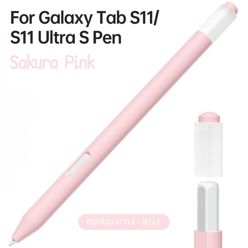 Силиконовый чехол-пенал для планшета Samsung Galaxy Tab S11 S11 Ultra, защитный чехол для стилуса, мягкий, ударопрочный, нескользящий, пеналы для карандашей