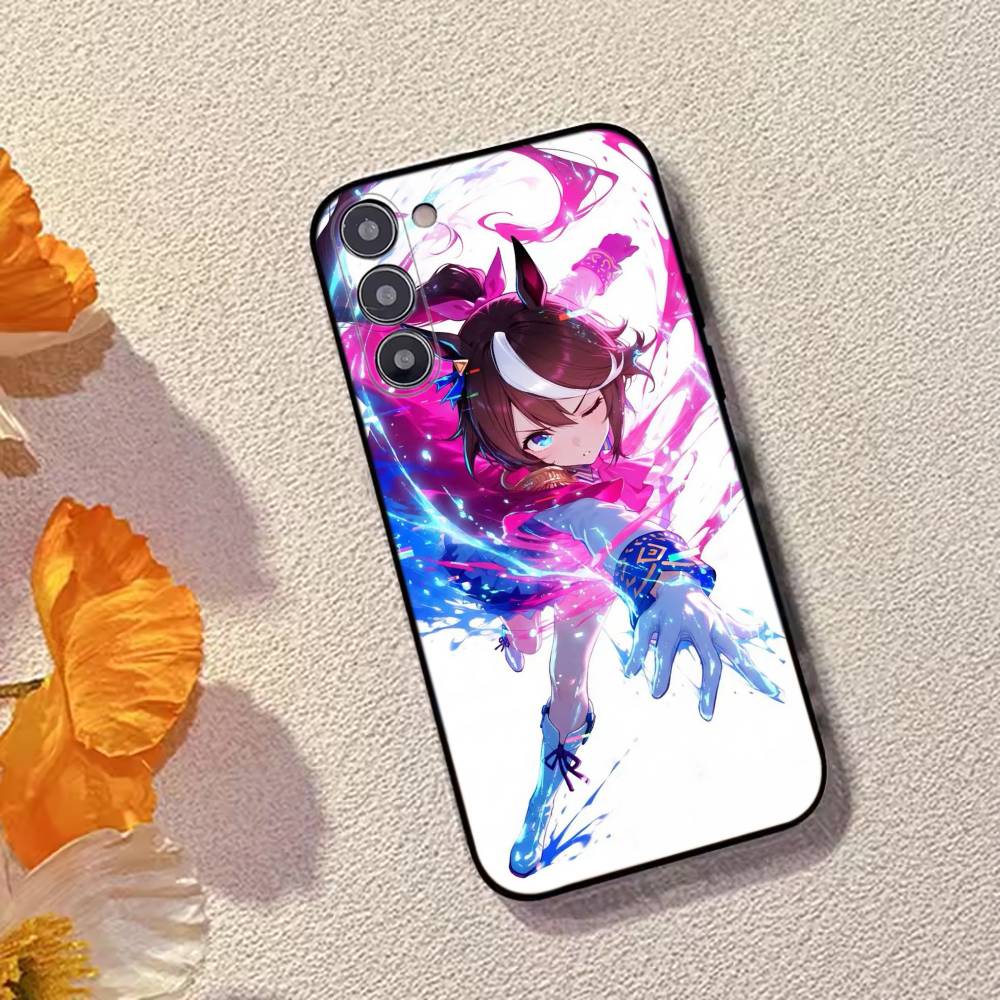 Чехол для телефона Аниме U-Umamusume Tokai Teio для Samsung Galaxy A73, A72, A71, A70, A53, A52, A51, Мягкий силиконовый черный чехол