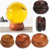 Ornament Photography Props Wood Display Stand Ball Holder Crystal Sphere Pedestal Glassball Base
