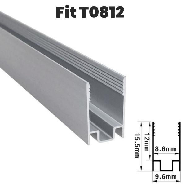 Накладной фиксированный зажим для светодиодного алюминиевого профиля для неоновой силиконовой веревки, держатель канала для трубки, линейная пряжка для полосок света, аксессуары