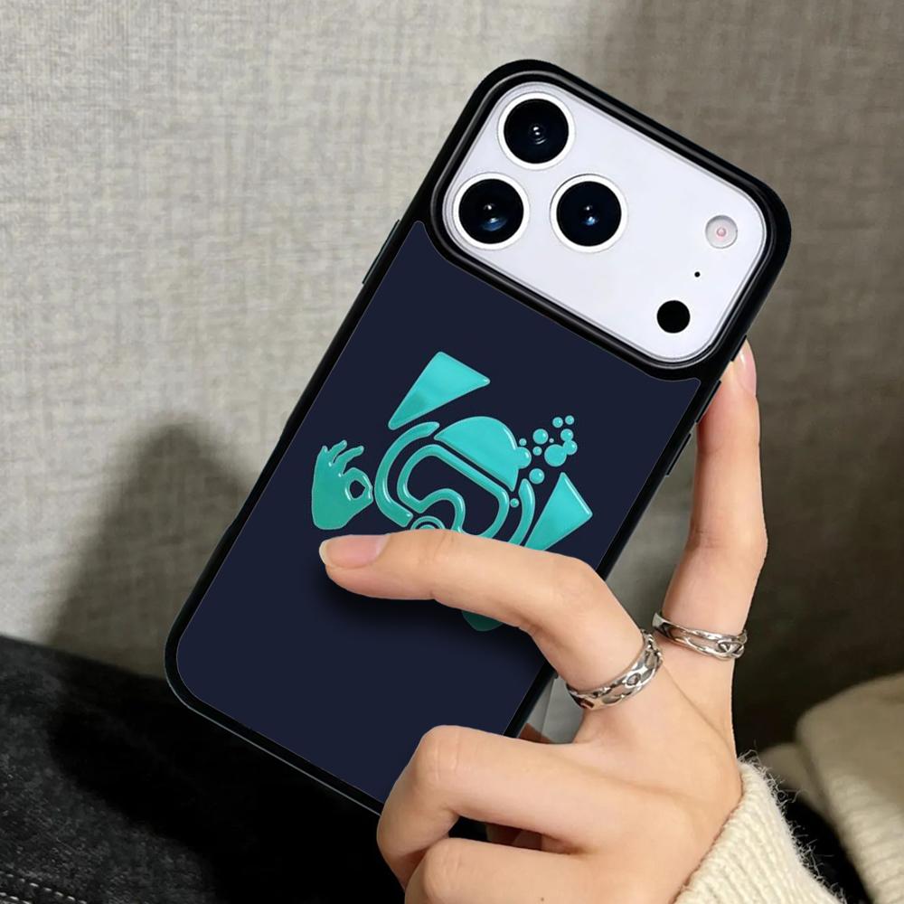Чехол Case для iPhone 17 Air 16 Pro Max 15 Plus 11 13 Mini 14 12 Задняя крышка телефона Погружение Дайвинг Дайвер Акула Погружение