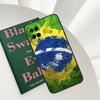 Бразилия Бразильский флаг Чехол для Oppo A96 A76 A16 A15 A17 A52 A72 A54S A57S A58 A78 A98 A57 A77 A54 A74 A94 Обложка