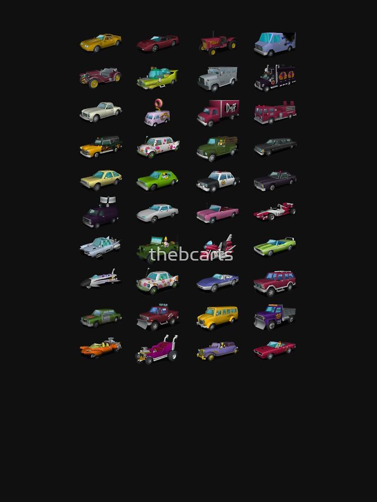 Grand Theft Auto Hit & Run Cars Classic Unisex T-Shirt