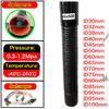 Length 500mm Car Silicone Hose ID30-100mm  Air Intake Pipe Radiator Tube High Pressure Temper  Atureauto Silicone Tube 2 Clamps