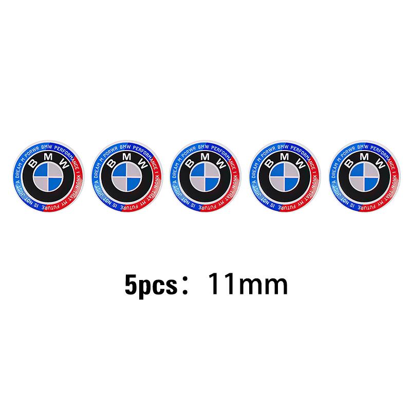 Car Stickers BMW Dedicated Smart Key Emblem Paster For BMW E46 E90 E60 F30 F10 E39 E36 F20 G30 G20 E87 E92 E91 E30 F11 F31 X1 X2 AY7