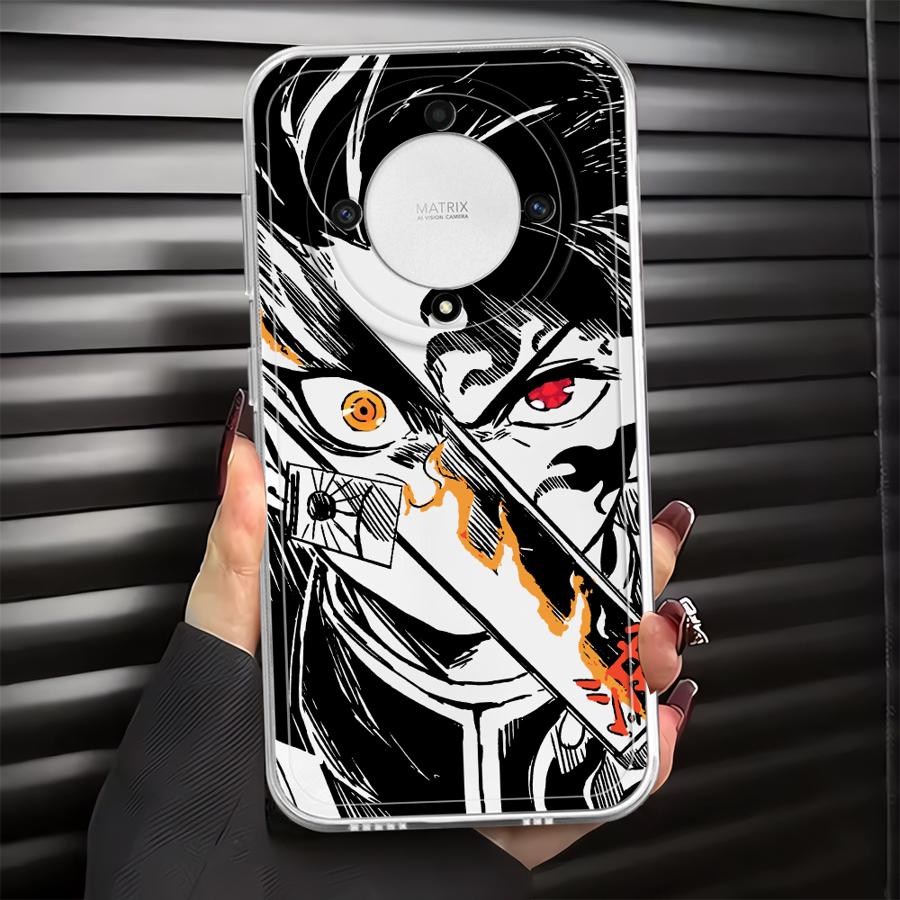 Мягкий чехол для телефона Honor X9a 90 Lite X8a X7b X9b X8b X8 Горячий Д-емон Аниме У-бийца