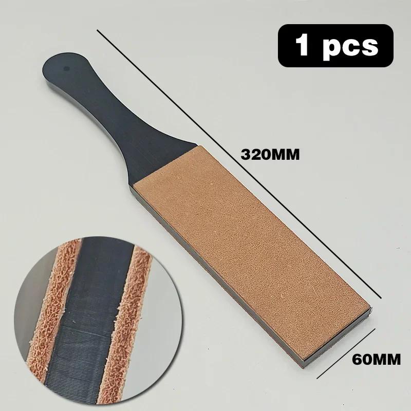 НОВЫЙНатуральная кожа Опасная бритва Складной нож Заточка Точилка для бритья Точильный ремень Полировка Кожа и полировальная паста