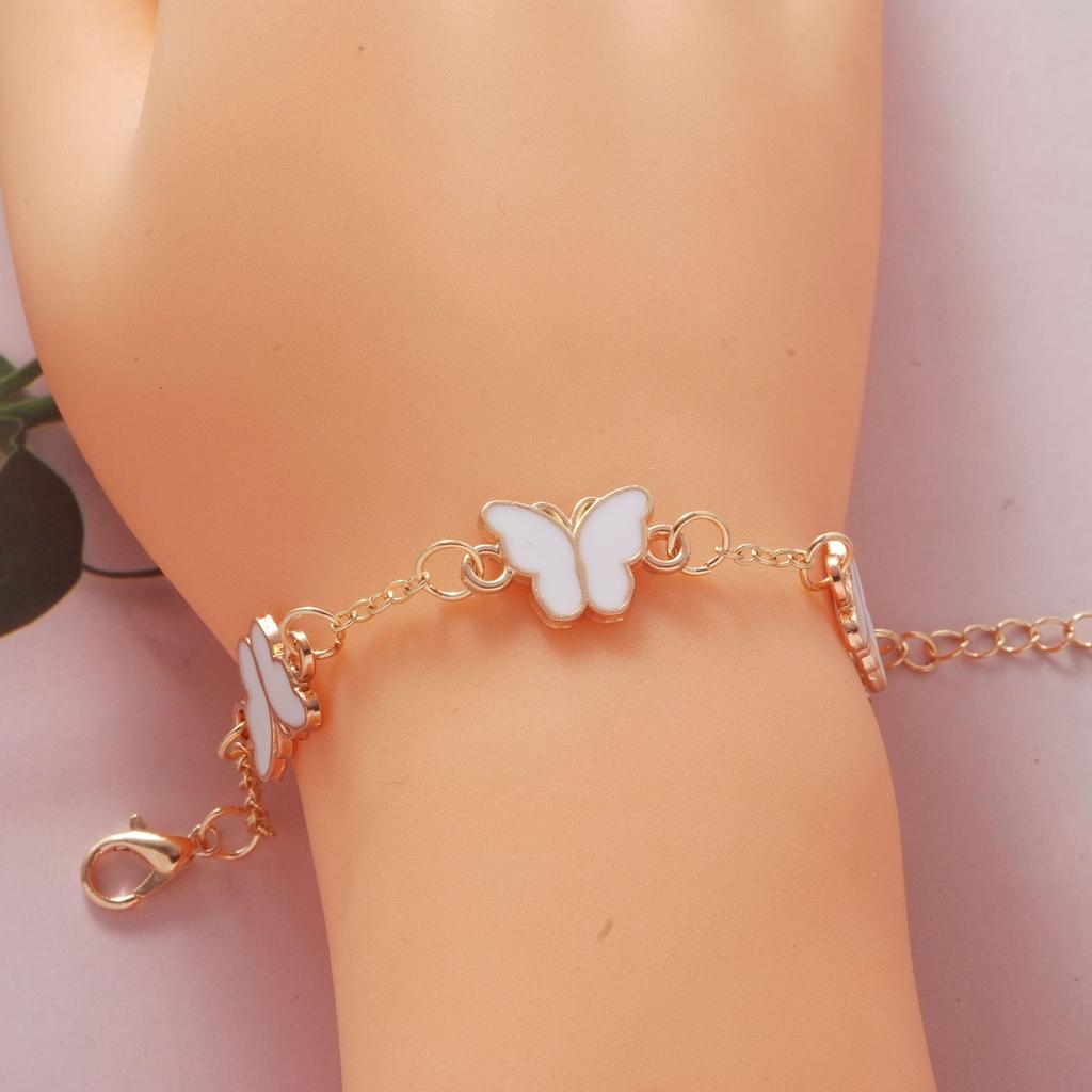 Женский браслет-бабочка из титановой стали