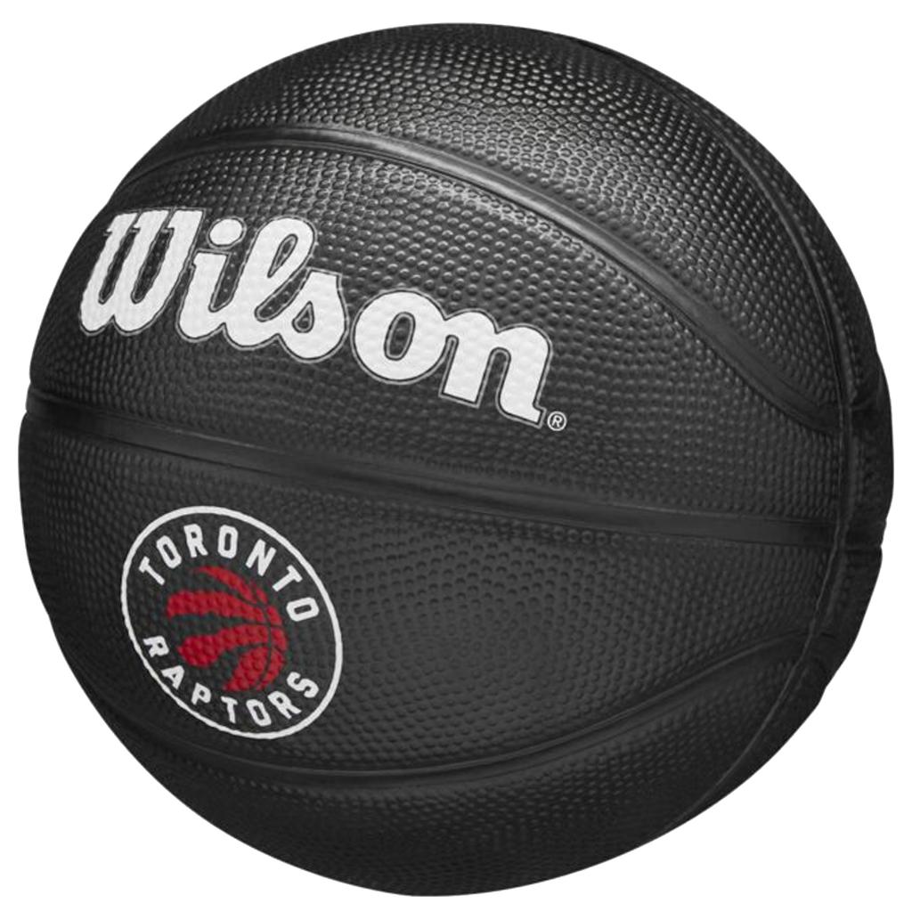 Wilson Мини-мяч Team Tribute Toronto Raptors, черный, баскетбольный мяч унисекс