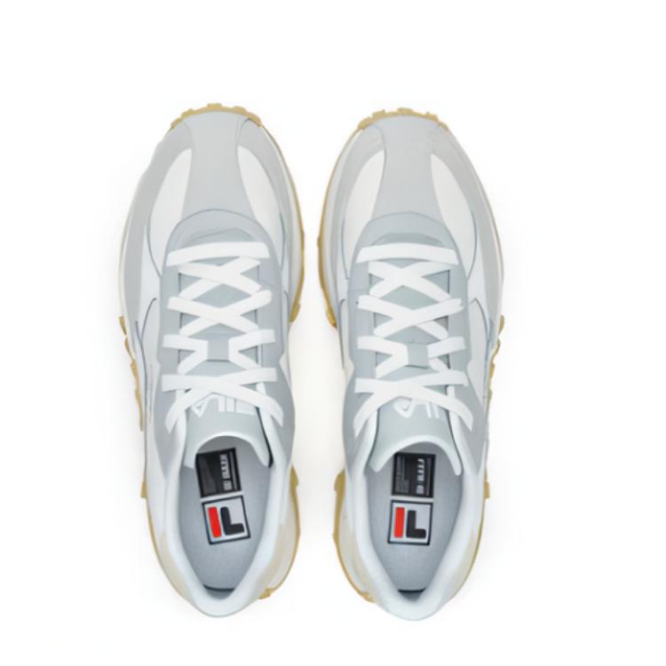 Fila Топпинг Удобные Приятные к коже Минималистичные Универсальные Прочные Низкие Повседневные Кроссовки Мужские кроссовки Фиолетово-серый F12M513207FGB