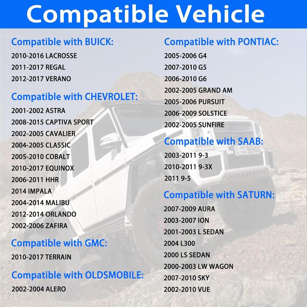 Термостат охлаждающей жидкости двигателя Совместим с Chevy 2005-2010 Cobalt, 2010-2017 Equinox, 2006-2011 HHR, 2004-2014 Malibu, Замена для Pontiac 2005-2006