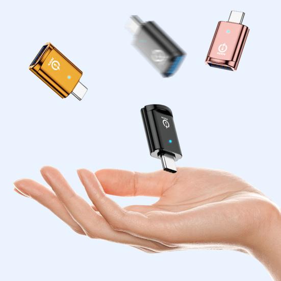 Тип C к адаптеру USB 3 PD с быстрой зарядкой и высокоскоростным разъемом для передачи данных.