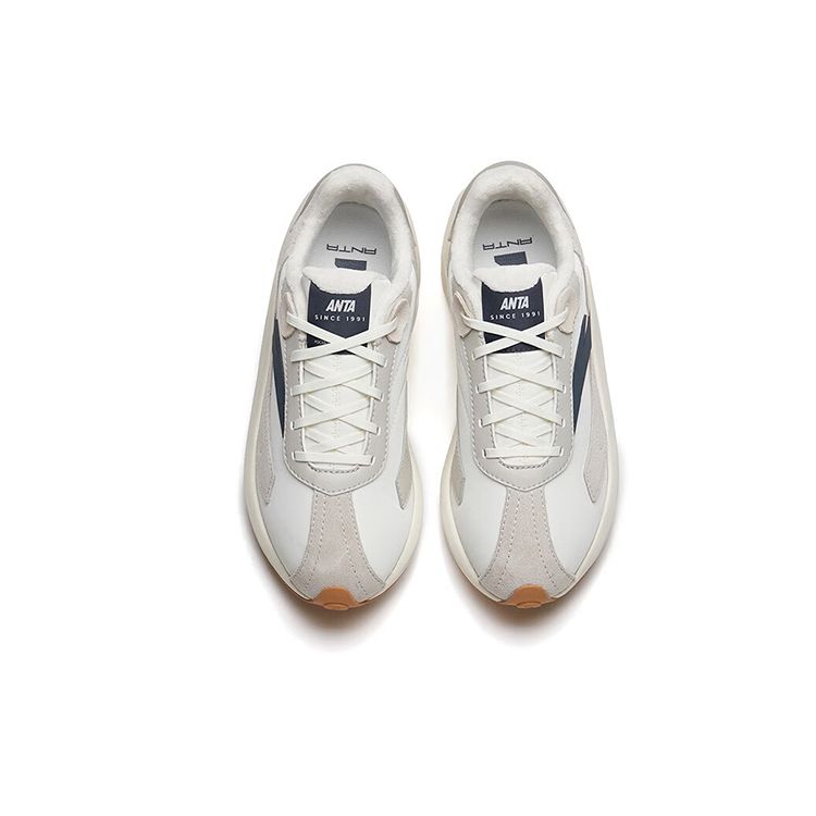 Anta Кроссовки мужские Ice Sugar Fleece Low-Top, серо-синие, 912248856-2