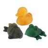 Набор из трех игрушек для ванны из резины Hevea, корейские игрушки для ванны