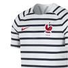 Nike Футболка Dri-Fit Color Block Striped с круглым вырезом и коротким рукавом, мужская, белая 893359