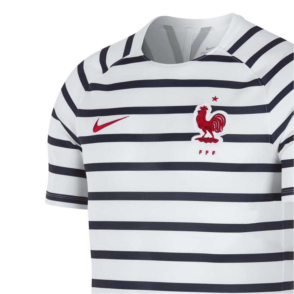 Nike Футболка Dri-Fit Color Block Striped с круглым вырезом и коротким рукавом, мужская, белая 893359
