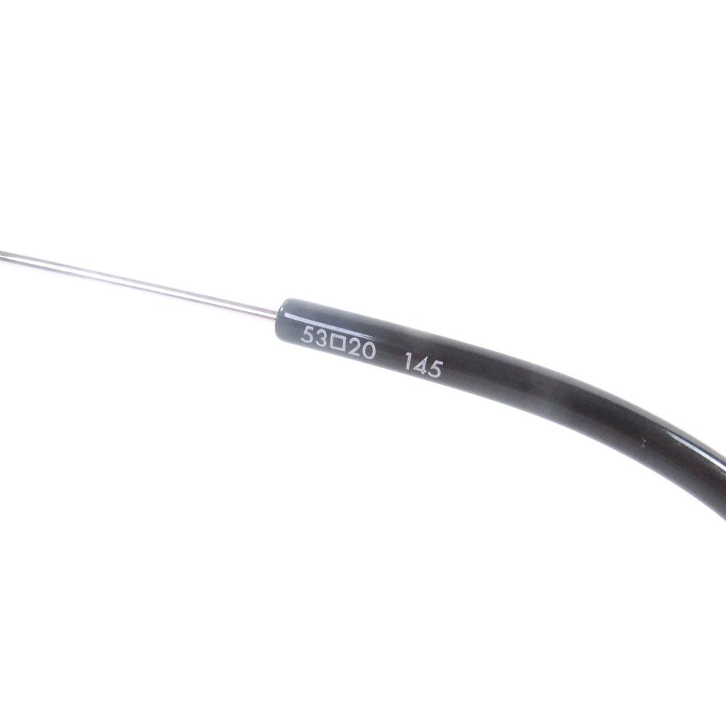 Excellent LOUIS VUITTON sunglasses LV Supervision round Silver Gray Lens Used