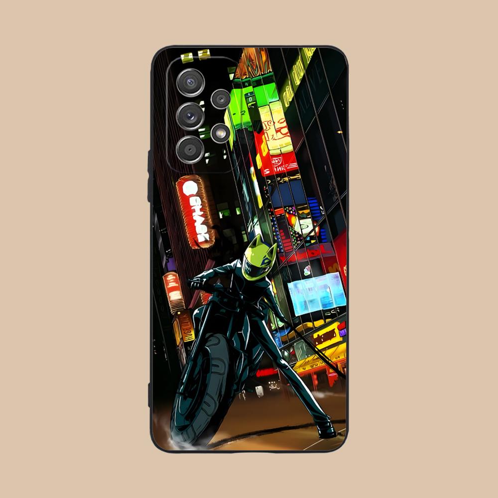 Anime Durarara Phone Case for Samsung Galaxy A56 55 54 53 52 51 36 35 34 23 16 15 5G Soft TPU Shockproof Cover