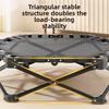 Hexagonal Foldable Trampoline Home Fitness Adult Children Indoor Jumping Bed Adult Children Sports Family Bounce Bed