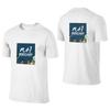 N 1 Podcast Delicate Reversible Tshirt Retro Sports Threediunisexsional Printing Short Sleeve