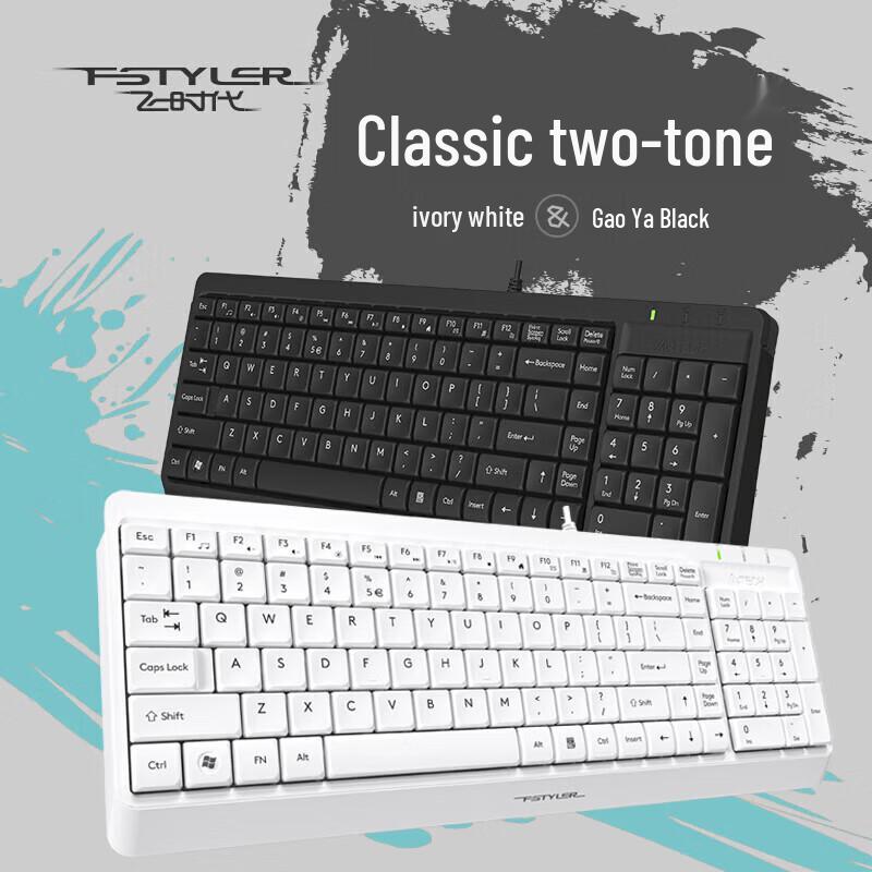 A4Tech FK15 Wired Membrane Keyboard