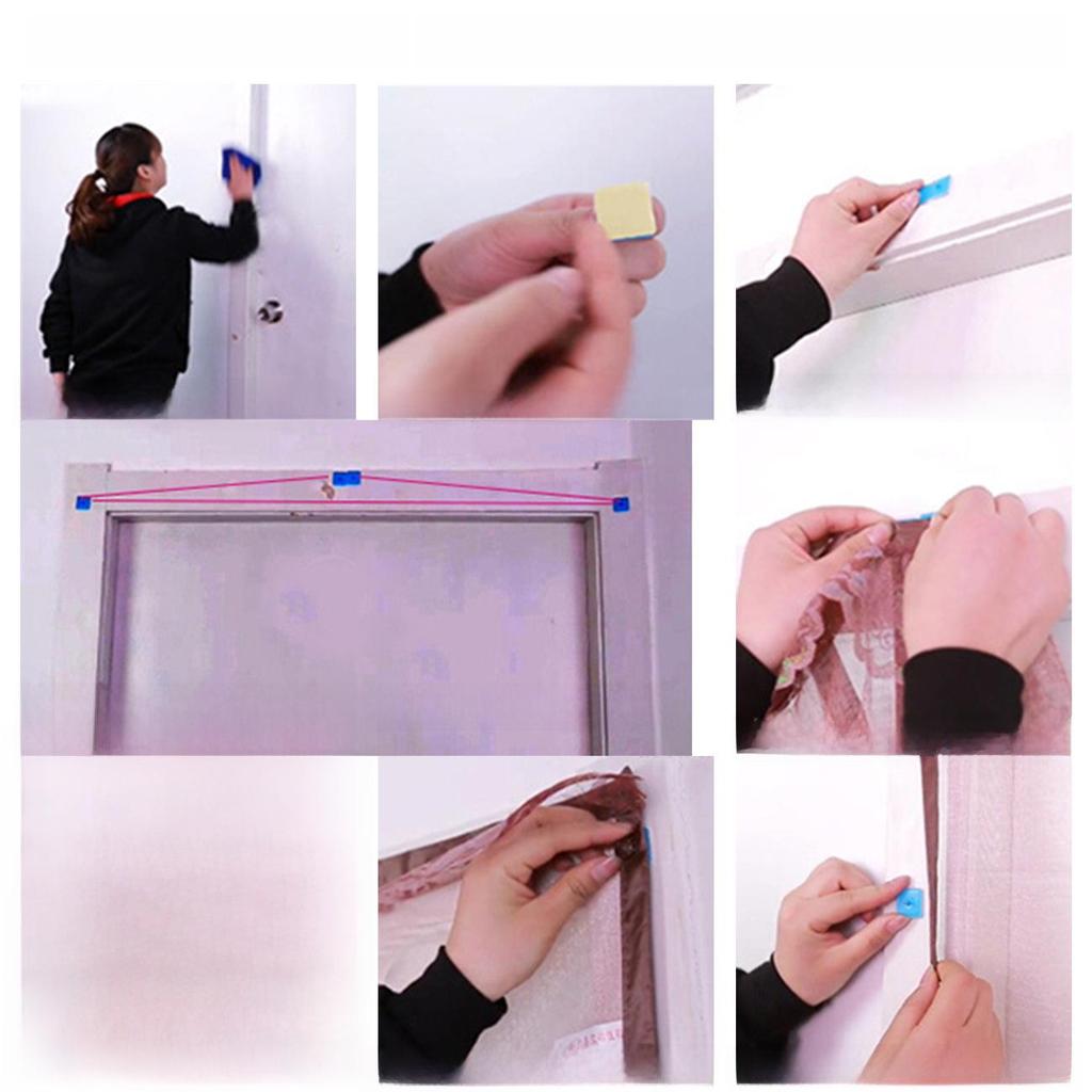 Магнитная занавеска на дверь с рисунком из мультфильма, устойчивая к комарам, на лето