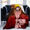 Naruto Pattern Throw Blanket Couch Quilt Cover Travel Bedding Outlet Throw Blanket Flannel Blanket Bedspread