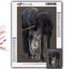 5D DIY Diamond Painting Animal Blaze Horse Cross Stitch Diamond Art Embroidery  Mosaic Home Deco