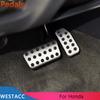 Car Pedals Accelerator Brake Clutch Pedal Cover for Honda Fit Jazz 2011 - City 2013- Vezel HRV 2015-
