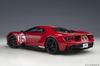 AUTOart Ford GT Alan Mann Heritage Edition Stripe Готовый продукт 1/18 Красный/Золотой