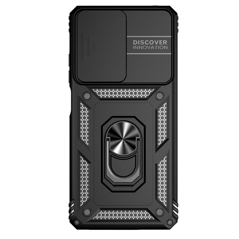 Противоударный чехол Armor для Xiaomi Poco X5 Pro PocoX5 5G с автомобильным магнитным кольцом-подставкой и защитой объектива для Poko Little X5Pro X 5 Pro