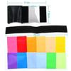 12 Colors Universal Speedlite Color Filter Kit for Camera Flash Speedlight Flash Filter Diffuser Lighting Mutiple