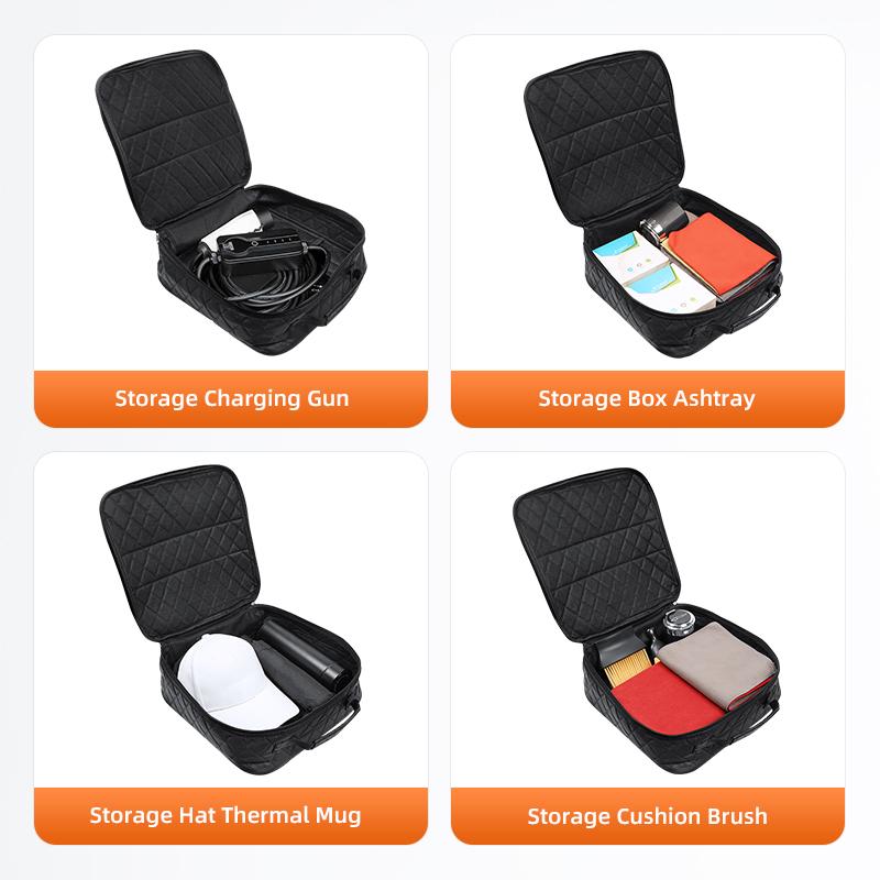 MITV3 Car NEV Charging Gun Storage Bag EV Organizer Box For Mercedes Benz AMG W203 W205 W206 W211 W220 W212 W201 W210 W108 W168 W214